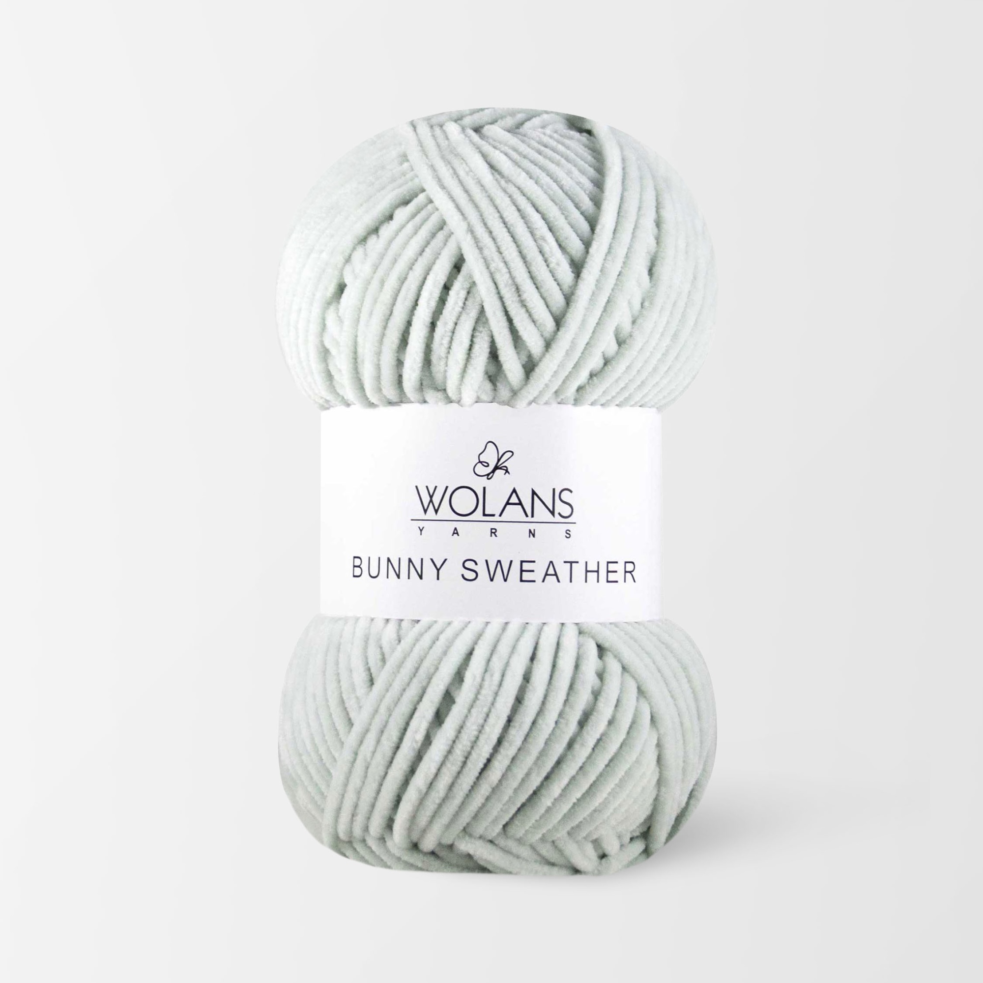 Пряжа Bunny Sweather 30003 Светло-серый Wolans 