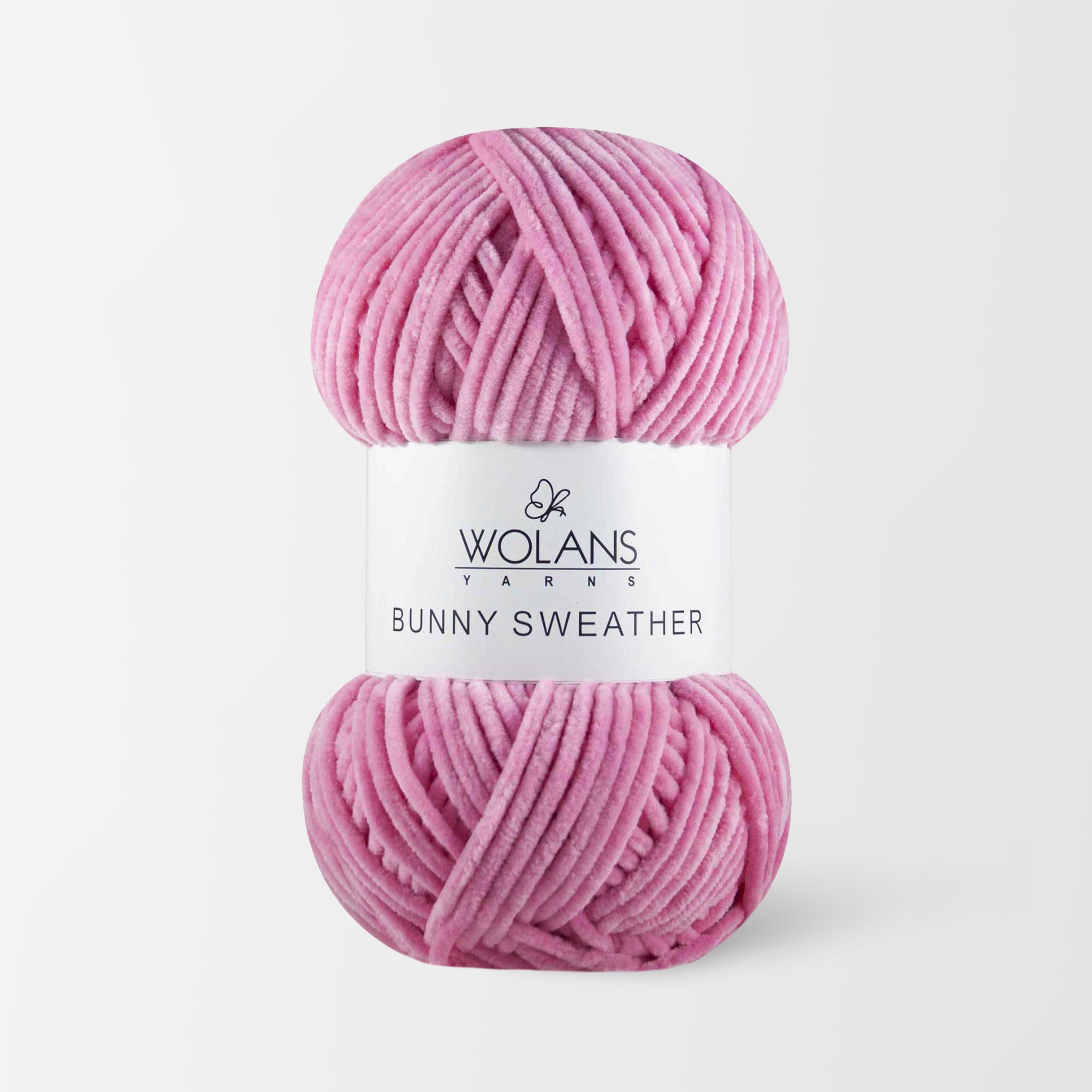 Пряжа Bunny Sweather 30006 Темно-розовый Wolans 