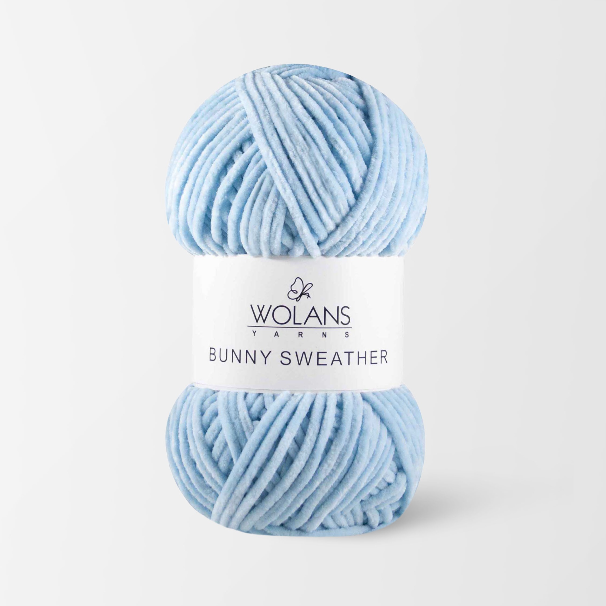 Пряжа Bunny Sweather 30011 Светло-синий Wolans 