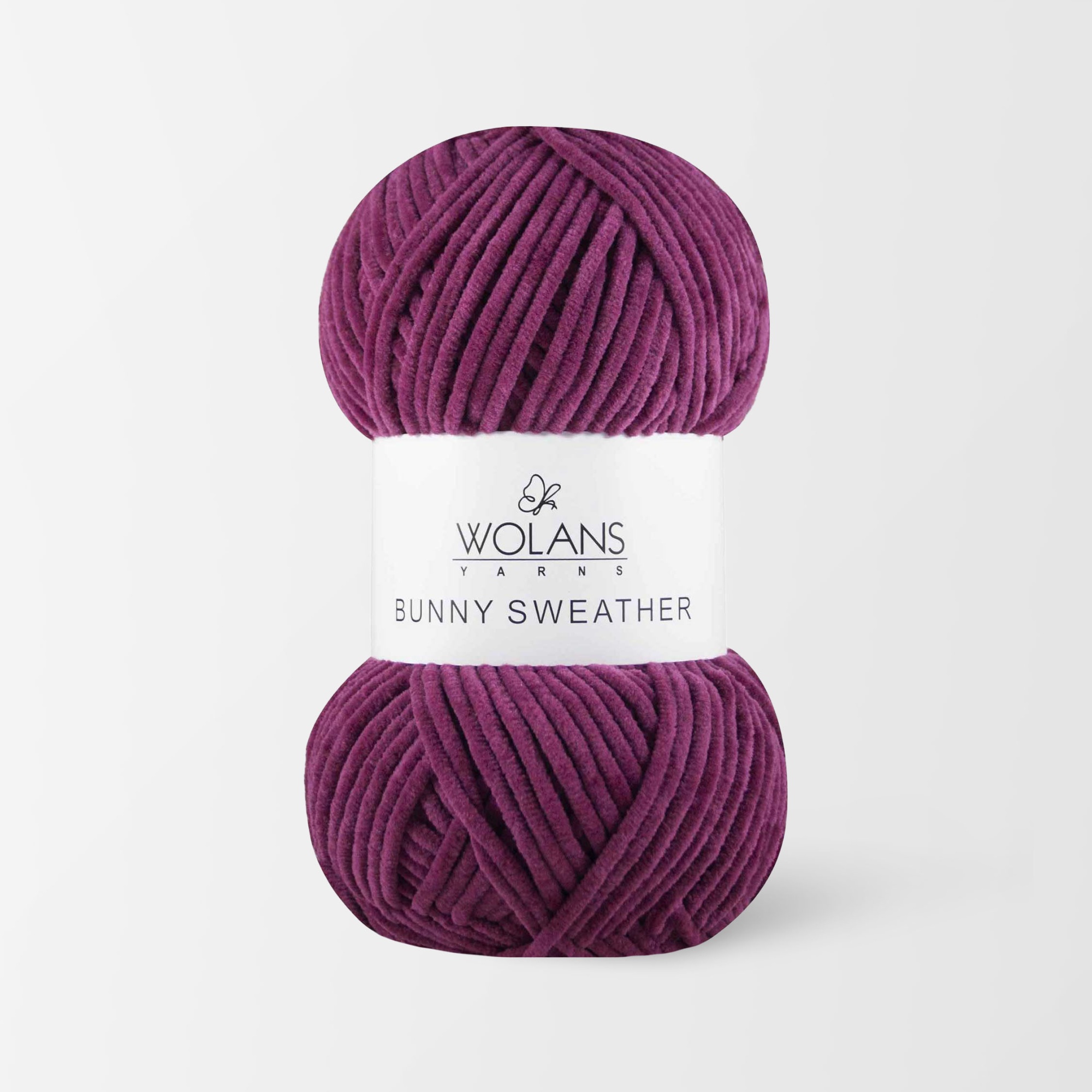 Пряжа Bunny Sweather 30022 Вишневый Wolans 